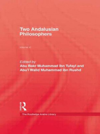 Kniha Two Andalusian Philosophers Tufayl