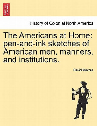 Kniha Americans at Home David MacRae