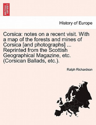 Carte Corsica Sir Ralph Richardson