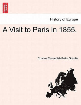 Carte Visit to Paris in 1855. Charles Cavendish Fulke Greville