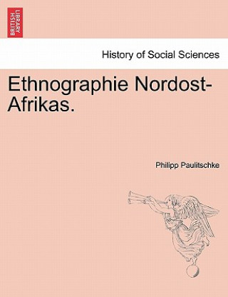 Carte Ethnographie Nordost-Afrikas. Philipp Paulitschke