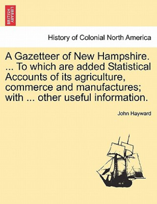 Kniha Gazetteer of New Hampshire. ... to Which Are Added Statistical Accounts of Its Agriculture, Commerce and Manufactures; With ... Other Useful Informati John Hayward