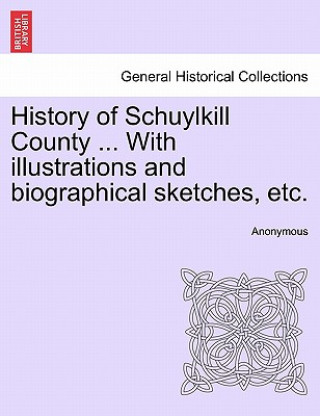 Kniha History of Schuylkill County ... with Illustrations and Biographical Sketches, Etc. Anonymous