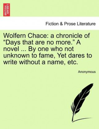 Könyv Wolfern Chace Anonymous