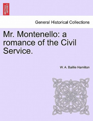 Carte Mr. Montenello W A Baillie Hamilton