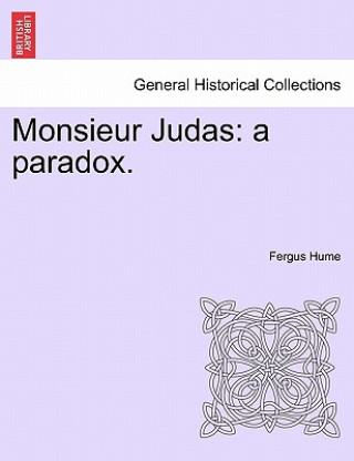 Carte Monsieur Judas Fergus Hume