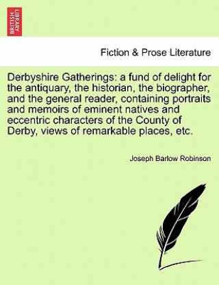 Carte Derbyshire Gatherings Joseph Barlow Robinson