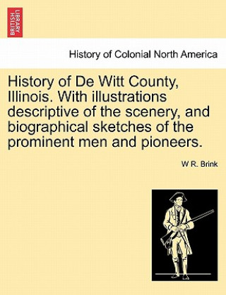 Könyv History of de Witt County, Illinois. with Illustrations Descriptive of the Scenery, and Biographical Sketches of the Prominent Men and Pioneers. W R Brink