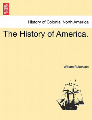 Carte History of America. William Robertson