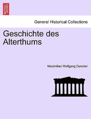 Carte Geschichte Des Alterthums Maximilian Wolfgang Duncker