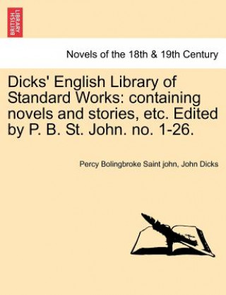 Carte Dicks' English Library of Standard Works John Dicks