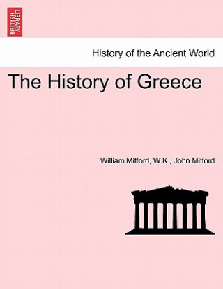 Kniha History of Greece John Mitford