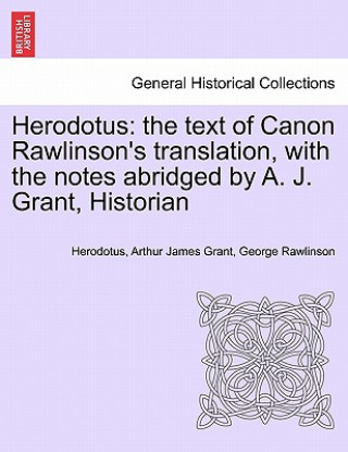 Kniha Herodotus George Rawlinson
