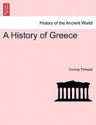 Kniha History of Greece Thirlwall