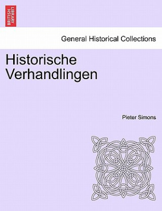 Buch Historische Verhandlingen Pieter Simons