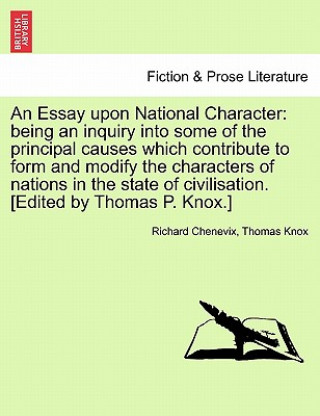 Carte Essay Upon National Character Thomas Knox
