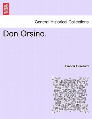 Kniha Don Orsino. Francis Crawford
