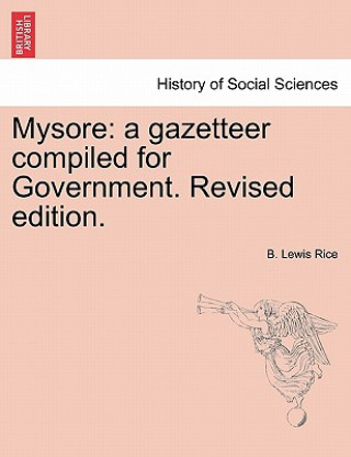 Knjiga Mysore B Lewis Rice