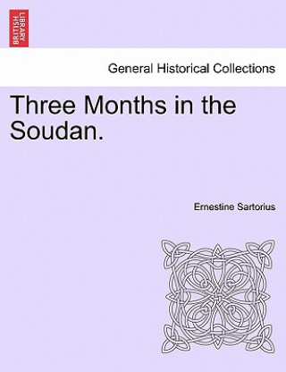 Książka Three Months in the Soudan. Ernestine Sartorius