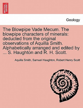 Buch Blowpipe Vade Mecum. the Blowpipe Characters of Minerals Robert Henry Scott