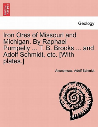 Könyv Iron Ores of Missouri and Michigan. by Raphael Pumpelly ... T. B. Brooks ... and Adolf Schmidt, Etc. [With Plates.] Adolf Schmidt