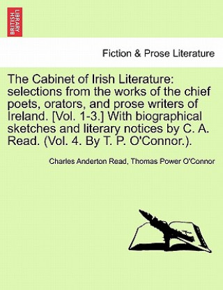 Kniha Cabinet of Irish Literature Thomas Power O'Connor