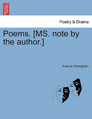 Buch Poems. [Ms. Note by the Author.] Francis Wrangham