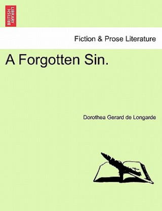 Knjiga Forgotten Sin. Dorothea Gerard De Longarde