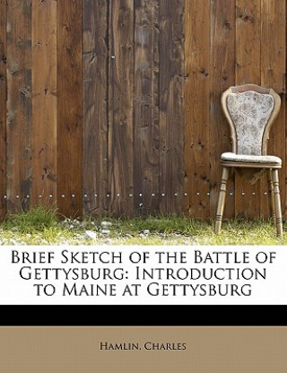 Libro Brief Sketch of the Battle of Gettysburg Hamlin Charles