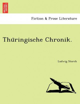 Książka Thu Ringische Chronik. Ludwig Storch