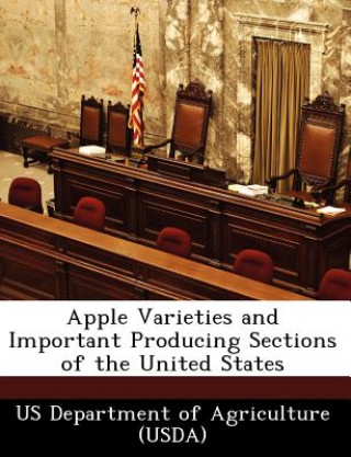 Carte Apple Varieties and Important Producing Sections of the United States 