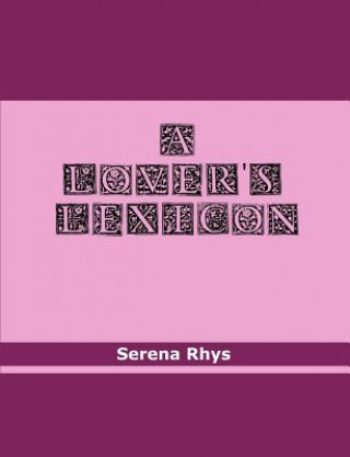 Kniha Lover's Lexicon Serena Rhys