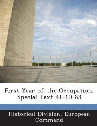 Carte First Year of the Occupation, Special Text 41-10-63 