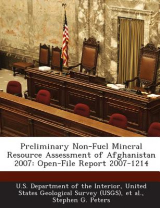 Carte Preliminary Non-Fuel Mineral Resource Assessment of Afghanistan 2007 Stephen G (The Peters Group) Peters