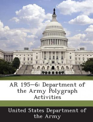 Buch AR 195-6 United States Department of the Army