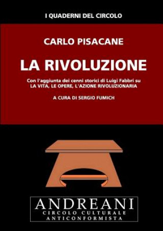 Kniha Rivoluzione Carlo Pisacane