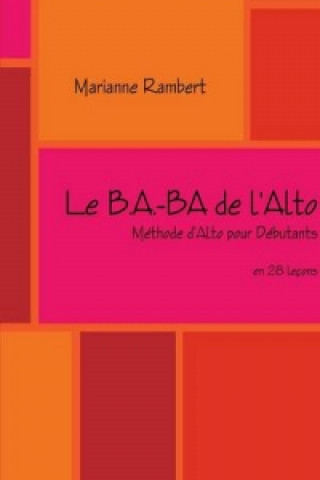 Kniha B.A.-BA de l'Alto Marianne Rambert