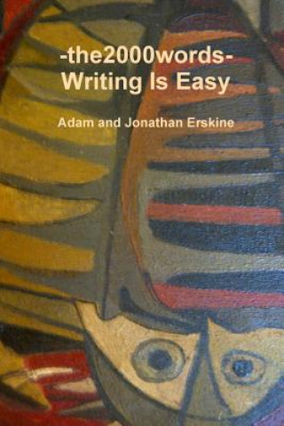 Könyv the2000words Writing Is Easy Jonathan Erskine