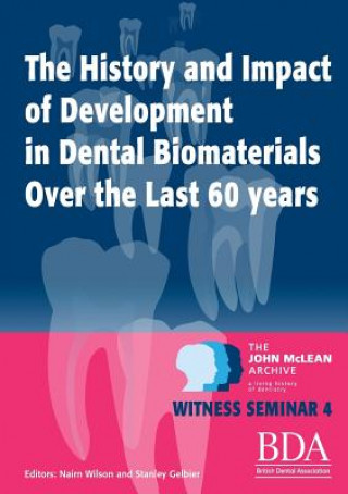 Livre History and Impact of Development in Dental Biomaterials Over the Last 60 Years Stanley Gelbier