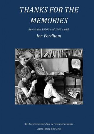 Kniha Thanks for the Memories Jon Fordham