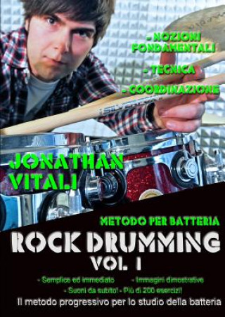 Kniha Rock Drumming Vol. 1 Jonathan Vitali