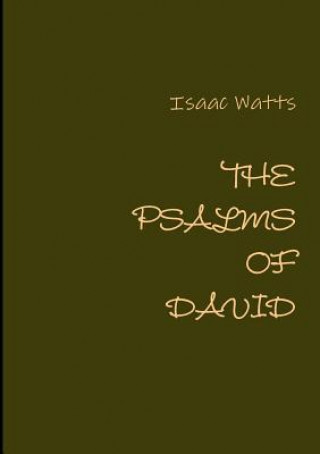 Kniha Psalms of David Isaac Watts