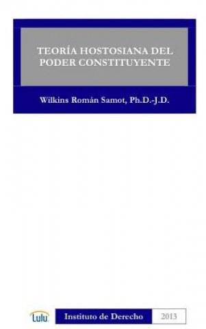 Kniha Teoria Hostosiana Del Poder Constituyente Wilkins Roman Samot