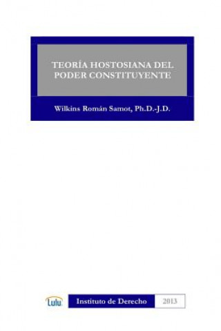 Kniha Teoria Hostosiana Del Poder Constituyente Wilkins Roman Samot