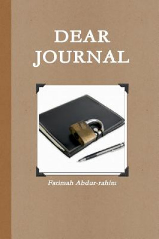 Kniha Dear Journal Fatimah Abdur-Rahim
