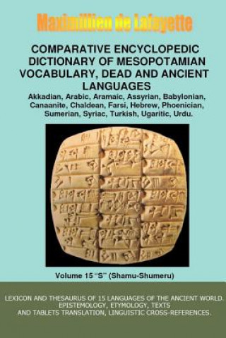 Kniha V15.Comparative Encyclopedic Dictionary of Mesopotamian Vocabulary Dead & Ancient Languages Maximillien De Lafayette