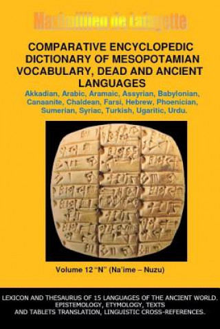 Carte V12.Comparative Encyclopedic Dictionary of Mesopotamian Vocabulary Dead & Ancient Languages Maximillien De Lafayette