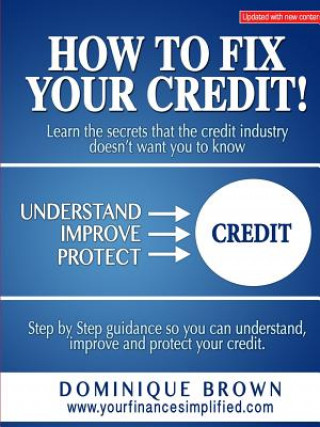 Książka How to Fix Your Credit Dominique Brown