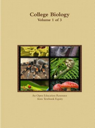 Kniha College Biology Volume 1 of 3 Textbook Equity