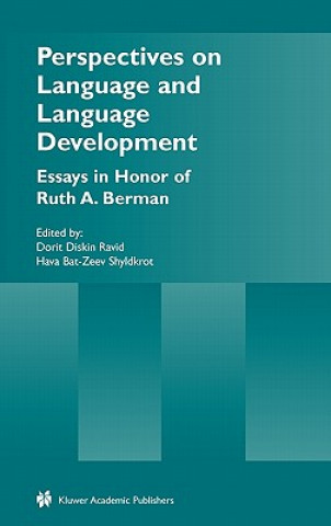 Carte Perspectives on Language and Language Development Dorit Ravid